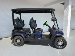 Blue Evolution D5 Lithium Golf Cart Forward Facing 03